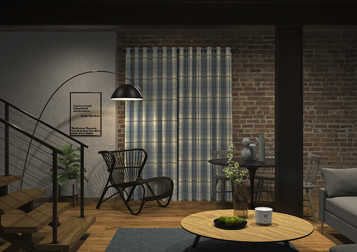 Highland, Duckegg - Made to Measure Curtains - Image 7